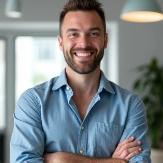 Retrato de Carlos, un cliente satisfecho