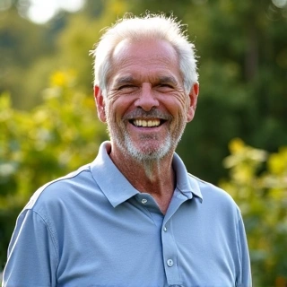 Retrato de Miguel, un cliente satisfecho